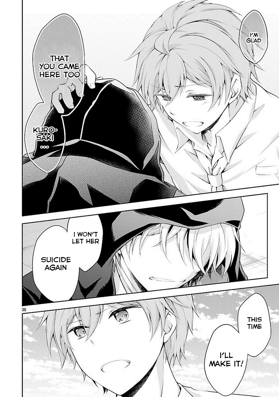 Hensokukei Quadrangle Chapter 18 page 36 - Chapter 18: Kyrie Eleison