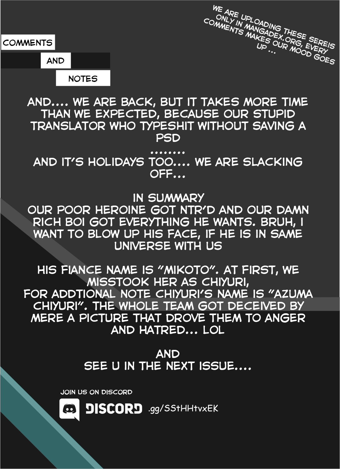 Hensokukei Quadrangle Chapter 18 page 39 - Chapter 18: Kyrie Eleison