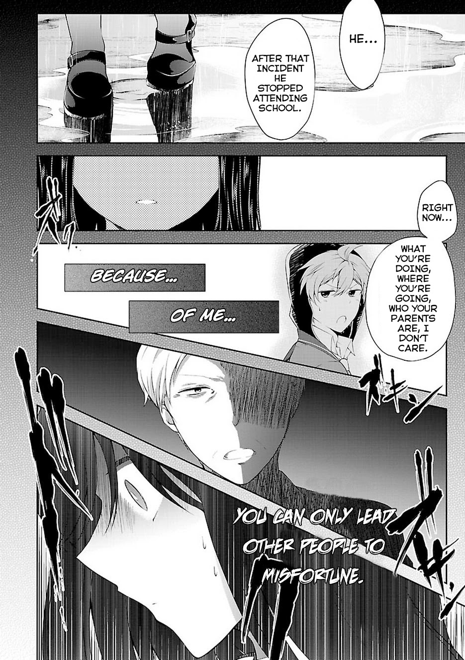 Hensokukei Quadrangle Chapter 19 page 22 - Chapter 19: Remove that mask and open your eyes!