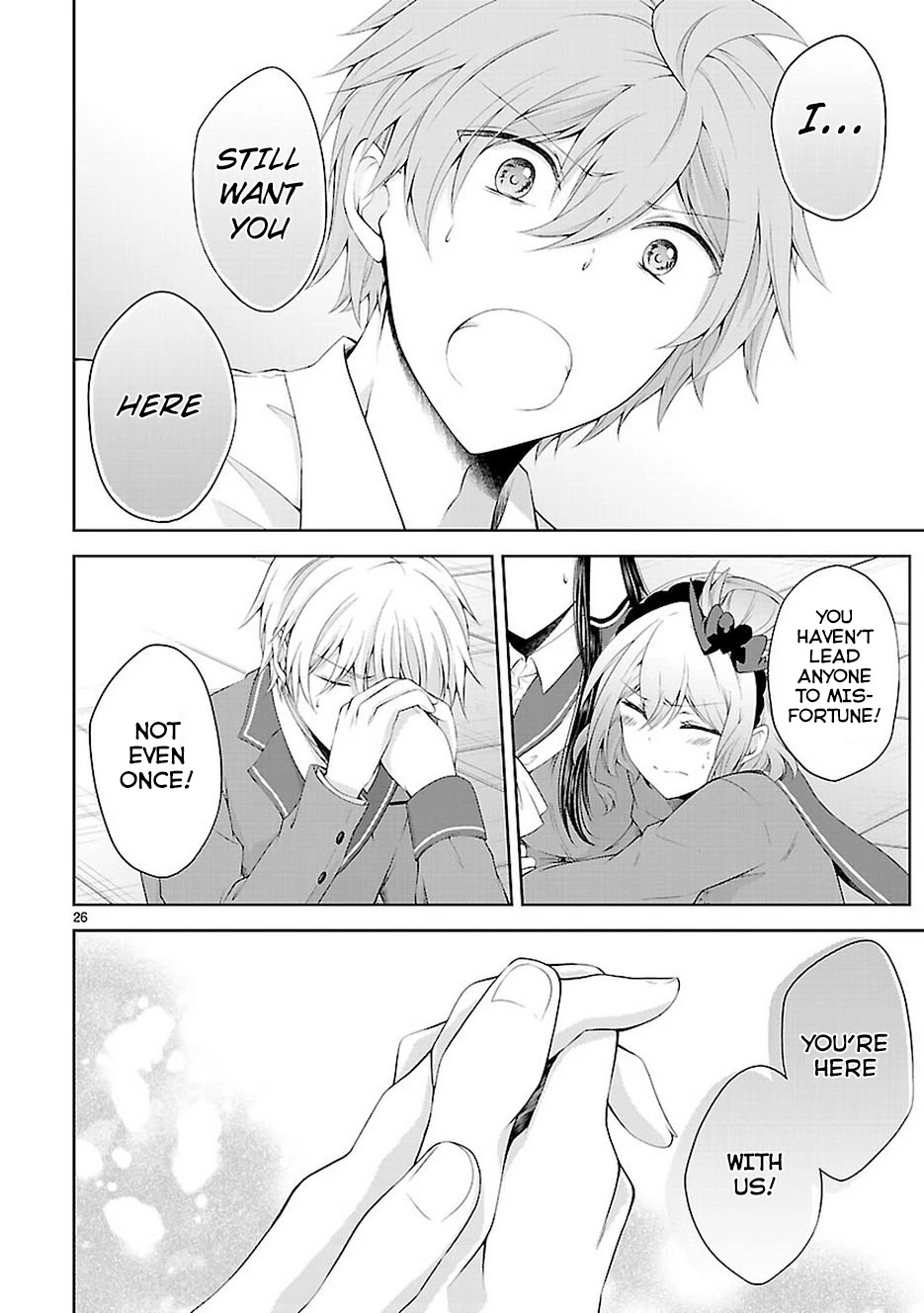 Hensokukei Quadrangle Chapter 19 page 26 - Chapter 19: Remove that mask and open your eyes!