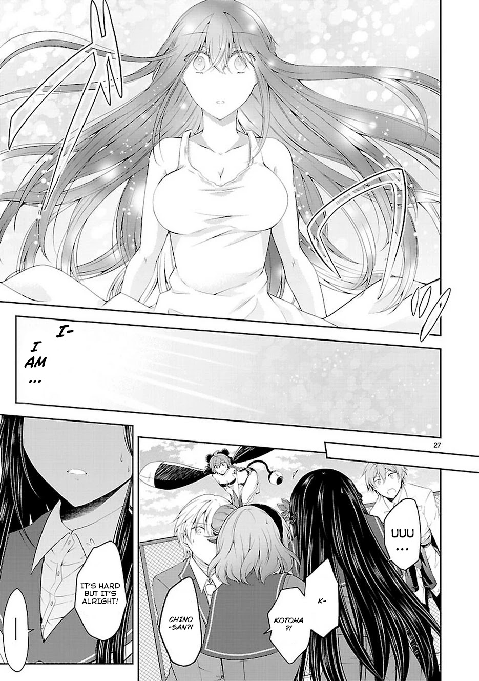 Hensokukei Quadrangle Chapter 19 page 27 - Chapter 19: Remove that mask and open your eyes!