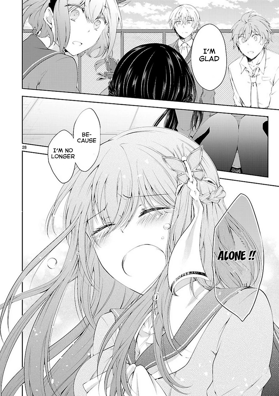 Hensokukei Quadrangle Chapter 19 page 28 - Chapter 19: Remove that mask and open your eyes!