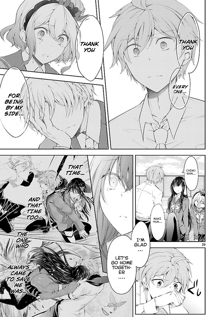 Hensokukei Quadrangle Chapter 19 page 29 - Chapter 19: Remove that mask and open your eyes!