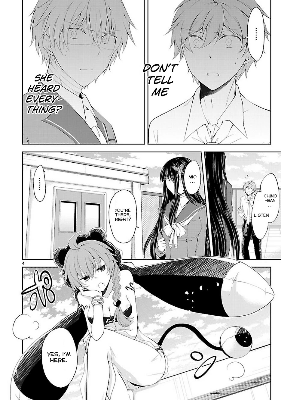 Hensokukei Quadrangle Chapter 19 page 4 - Chapter 19: Remove that mask and open your eyes!