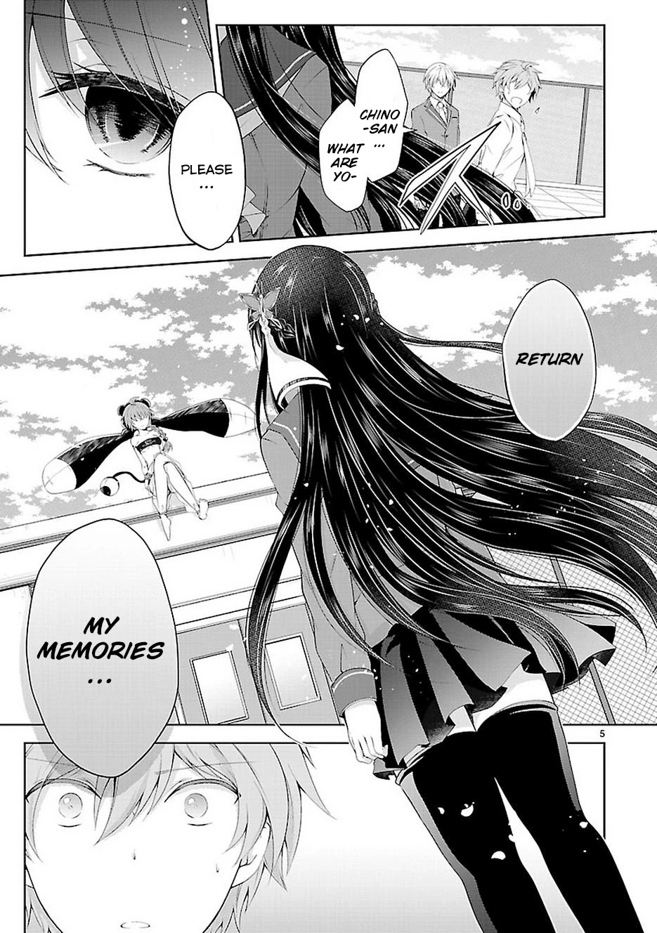 Hensokukei Quadrangle Chapter 19 page 5 - Chapter 19: Remove that mask and open your eyes!