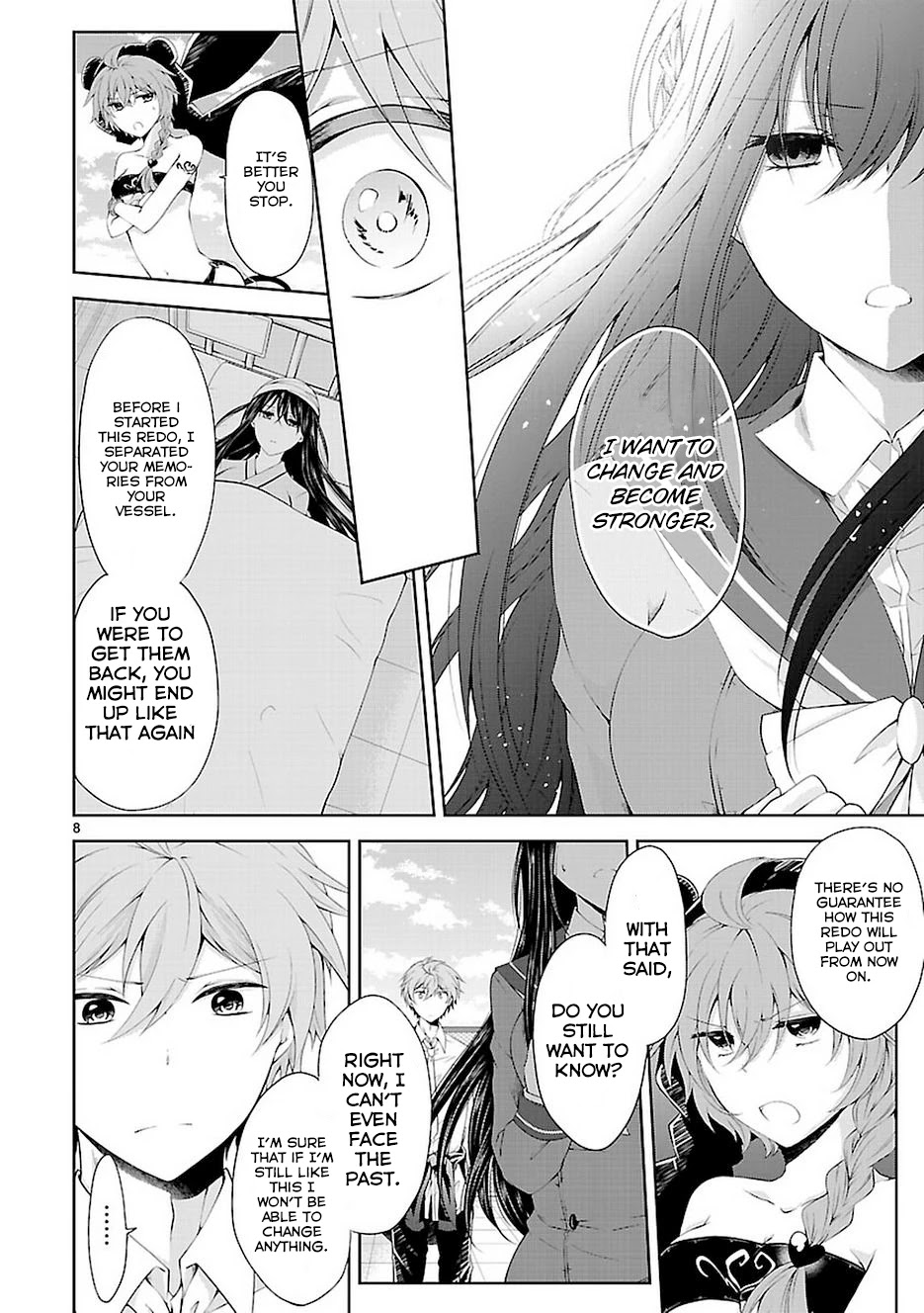 Hensokukei Quadrangle Chapter 19 page 8 - Chapter 19: Remove that mask and open your eyes!
