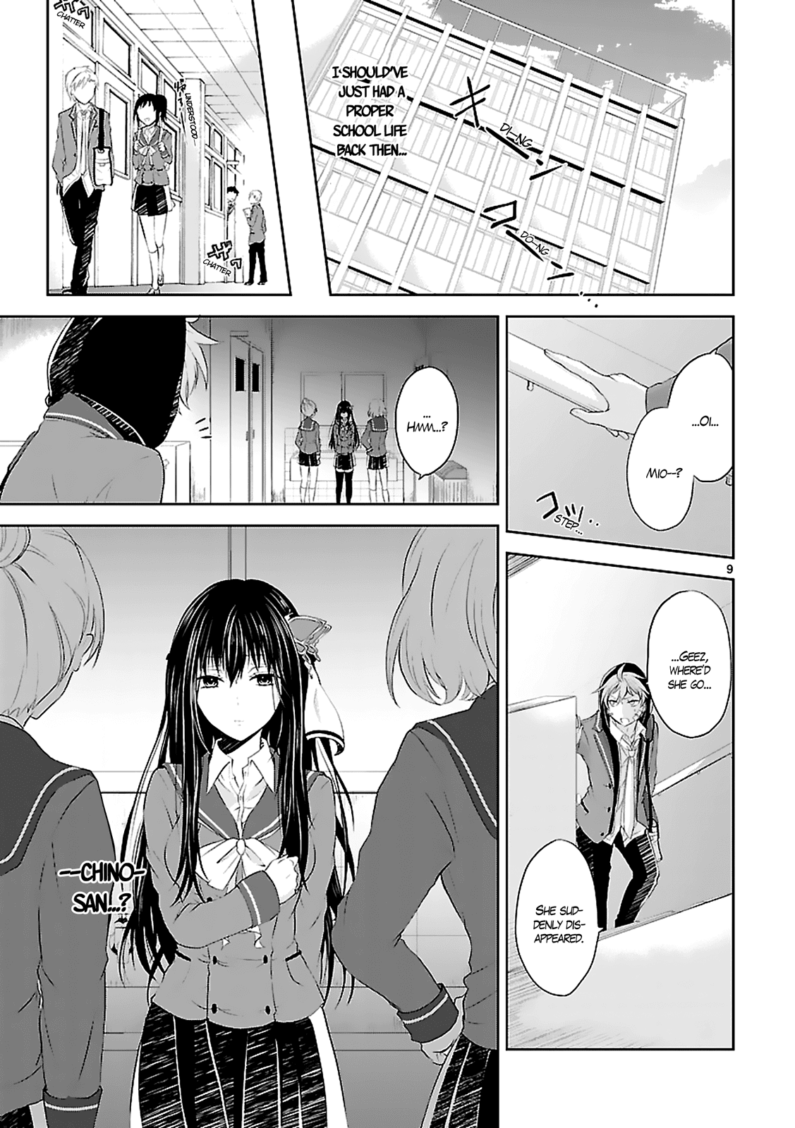 Hensokukei Quadrangle Chapter 2 page 11 - Chapter 2: Please, Be My Friend