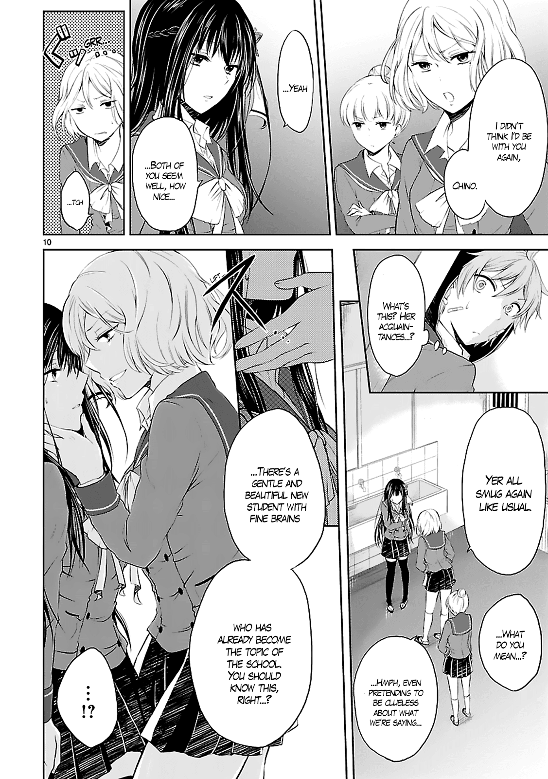 Hensokukei Quadrangle Chapter 2 page 12 - Chapter 2: Please, Be My Friend