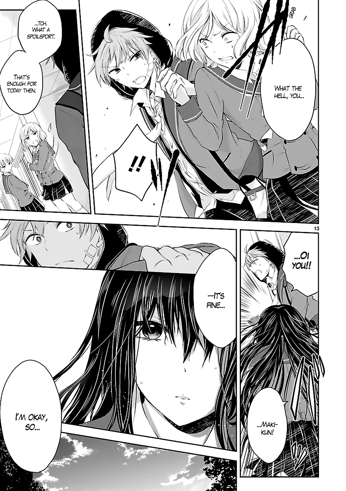 Hensokukei Quadrangle Chapter 2 page 15 - Chapter 2: Please, Be My Friend