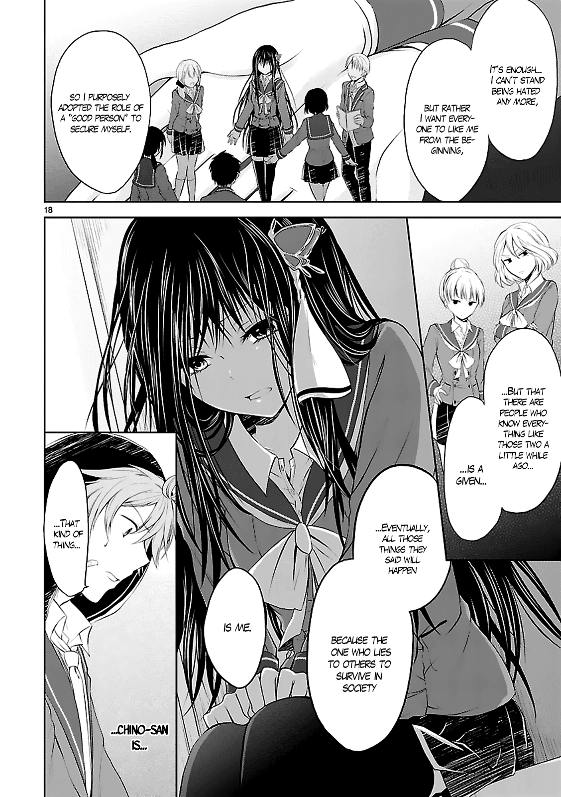 Hensokukei Quadrangle Chapter 2 page 20 - Chapter 2: Please, Be My Friend