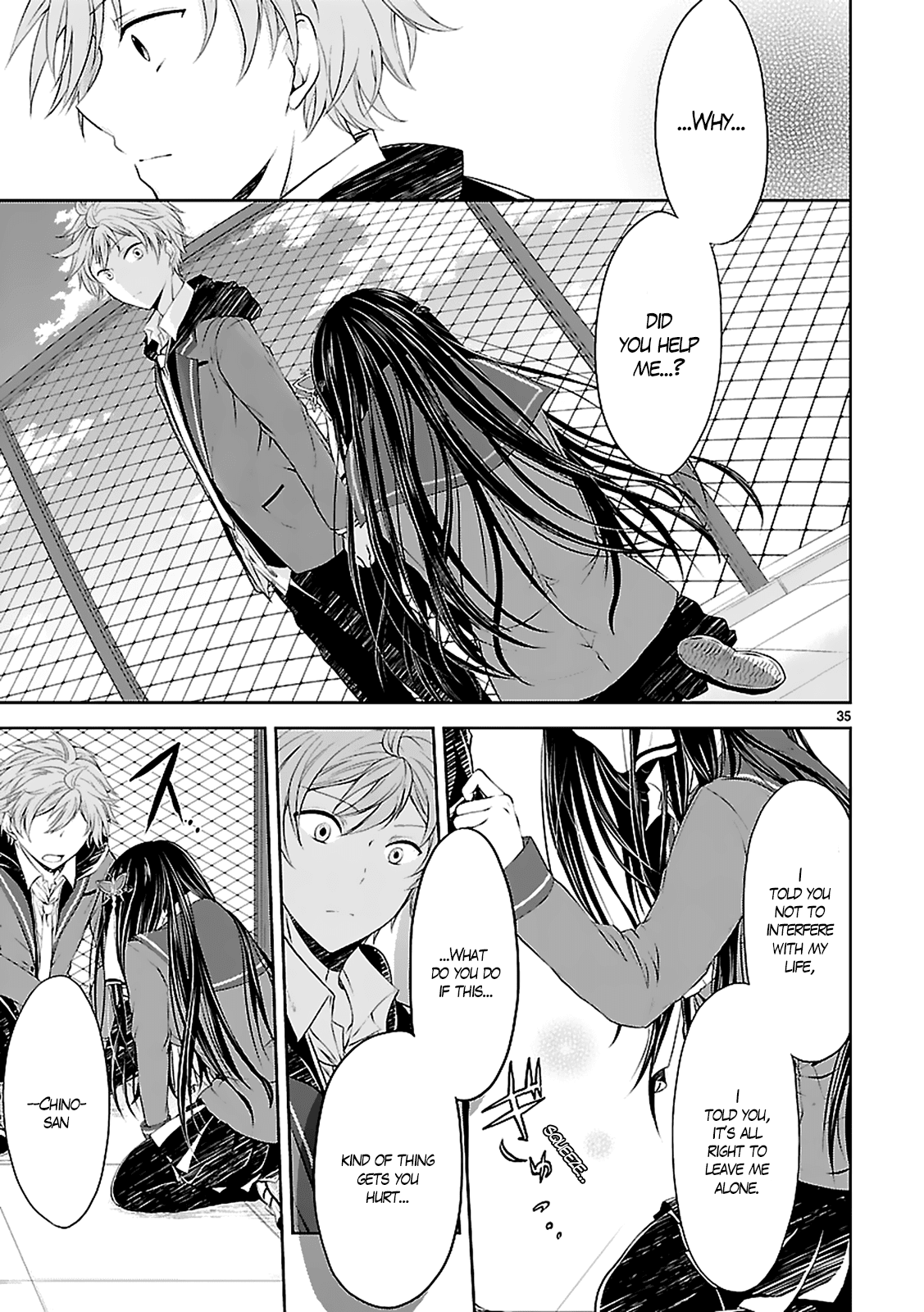 Hensokukei Quadrangle Chapter 2 page 36 - Chapter 2: Please, Be My Friend