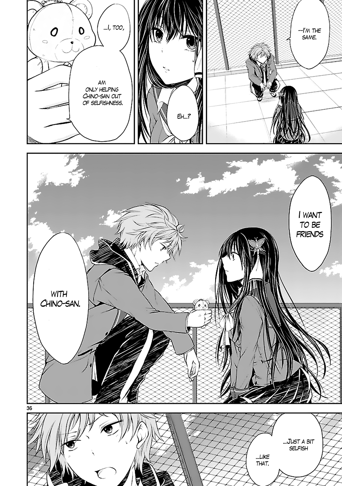 Hensokukei Quadrangle Chapter 2 page 37 - Chapter 2: Please, Be My Friend