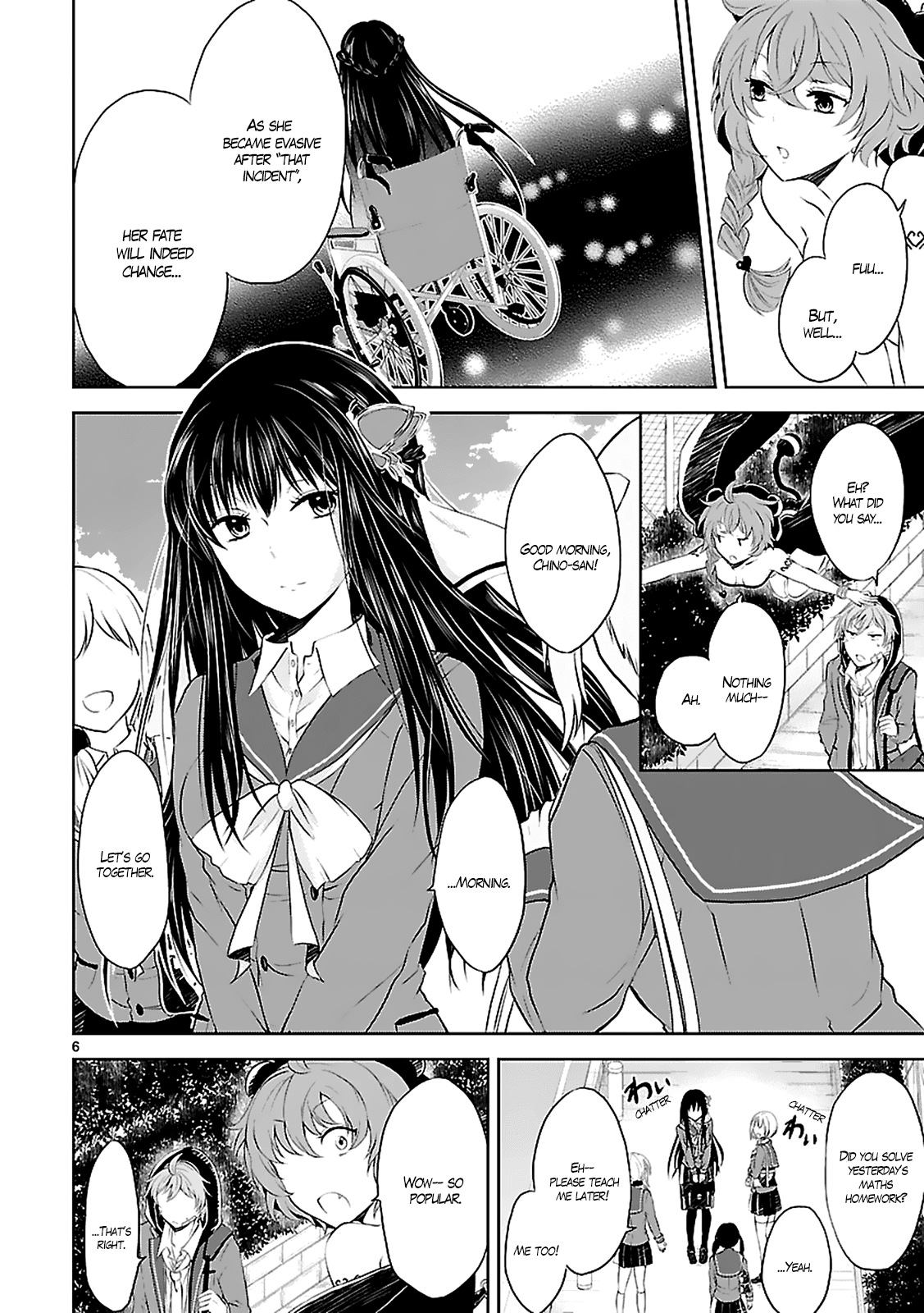 Hensokukei Quadrangle Chapter 2 page 8 - Chapter 2: Please, Be My Friend