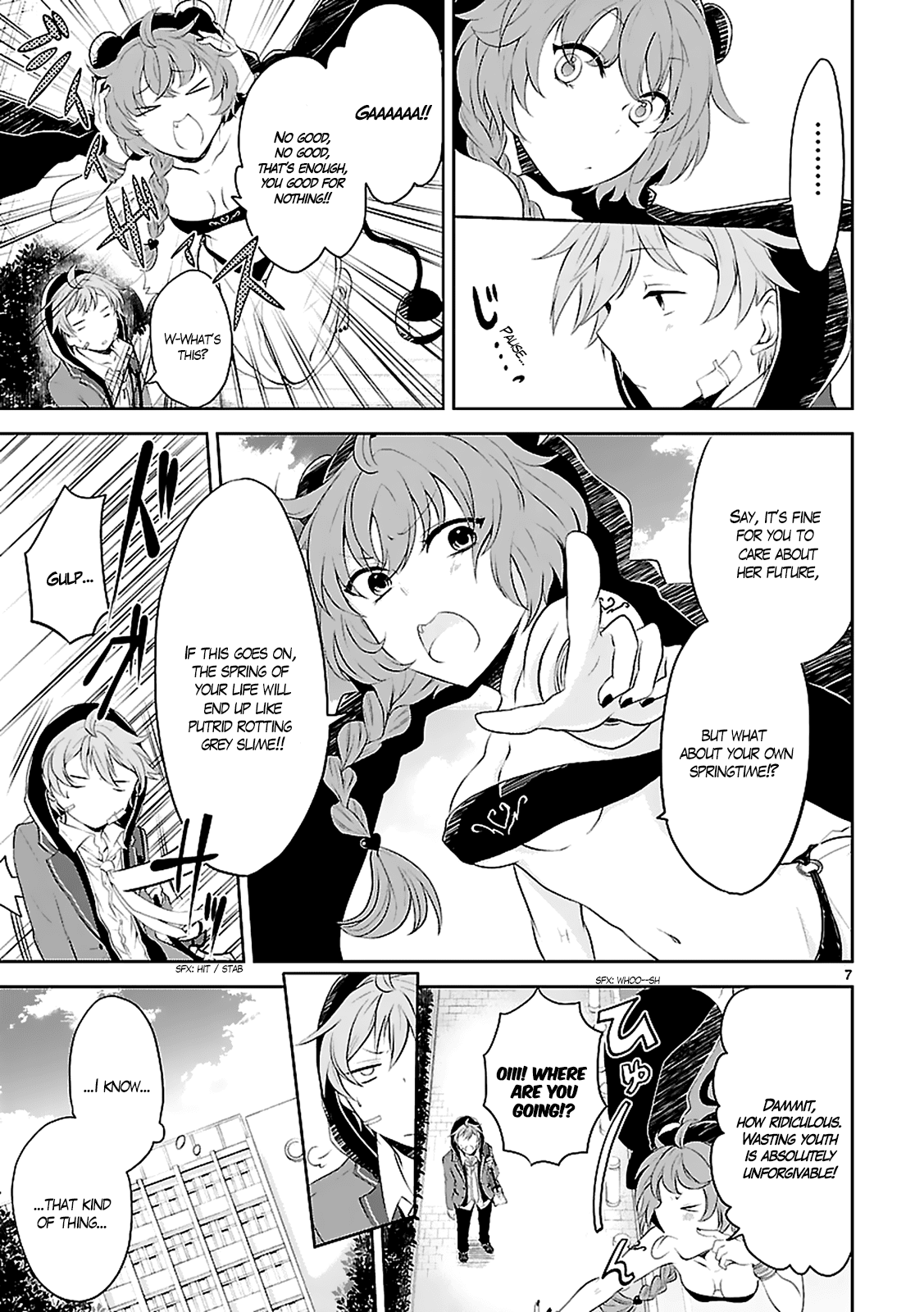 Hensokukei Quadrangle Chapter 2 page 9 - Chapter 2: Please, Be My Friend