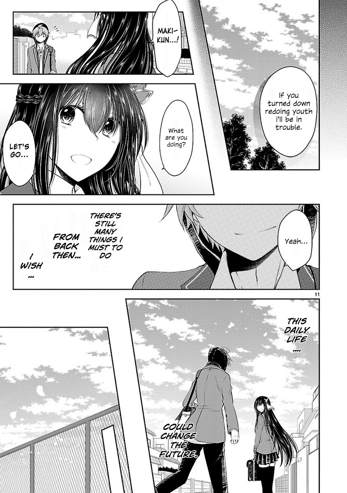 Hensokukei Quadrangle Chapter 20 page 11 - Chapter 20: Bouquet of Love
