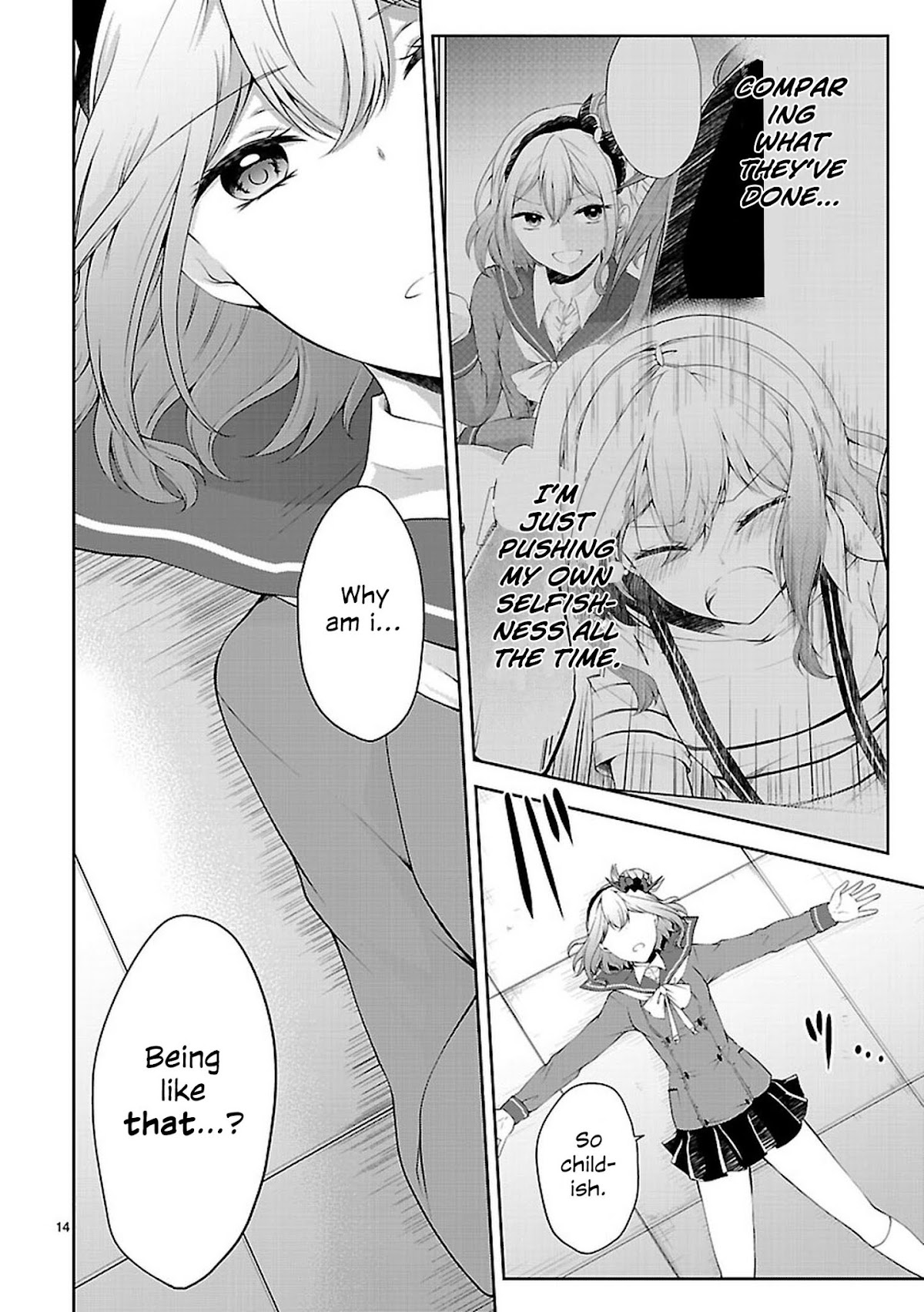 Hensokukei Quadrangle Chapter 20 page 14 - Chapter 20: Bouquet of Love