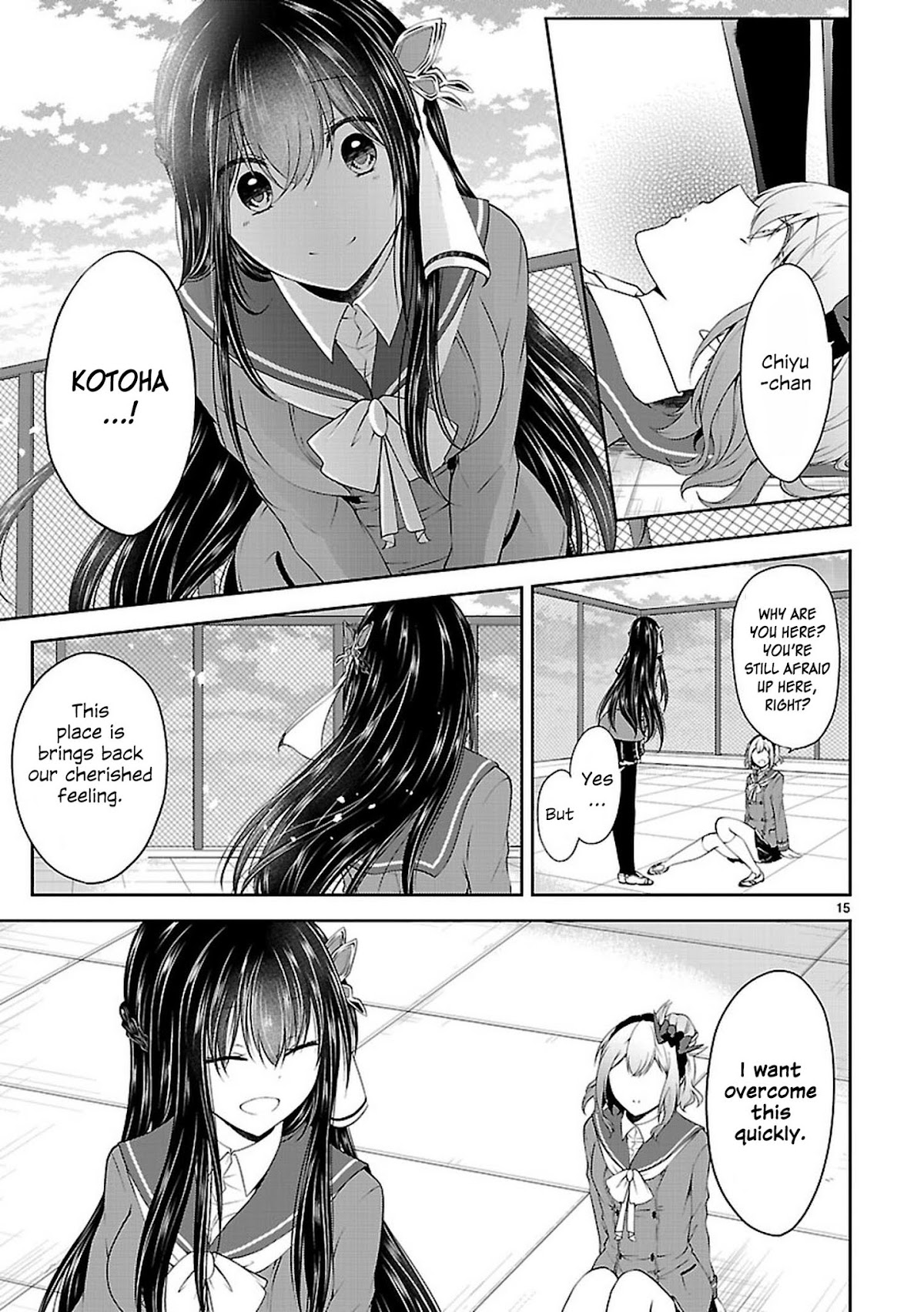Hensokukei Quadrangle Chapter 20 page 15 - Chapter 20: Bouquet of Love