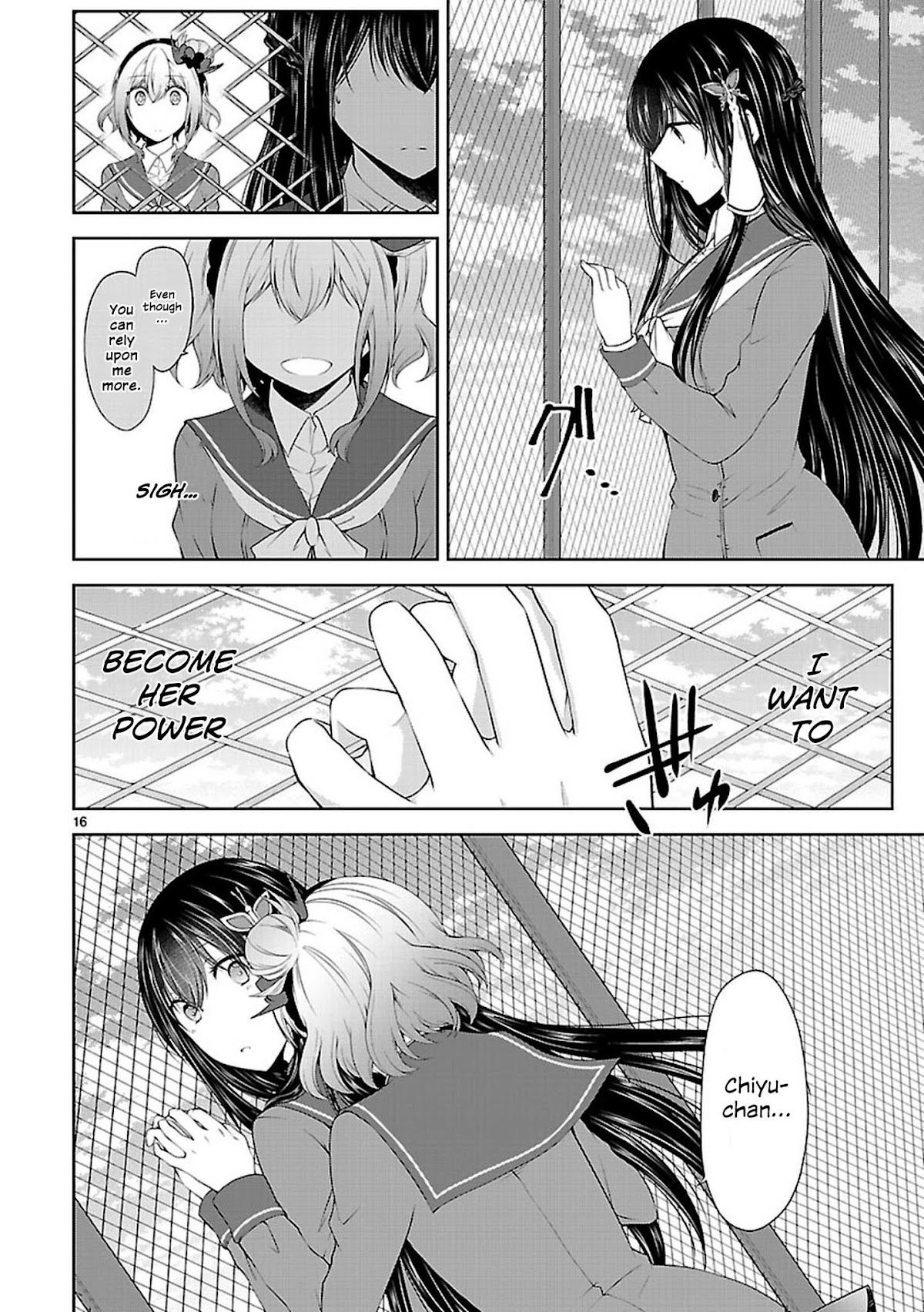 Hensokukei Quadrangle Chapter 20 page 16 - Chapter 20: Bouquet of Love