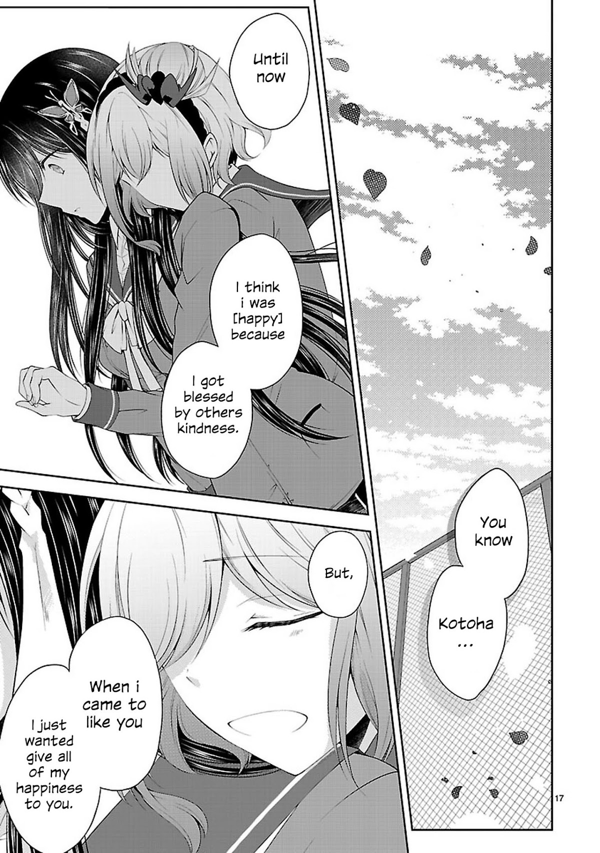 Hensokukei Quadrangle Chapter 20 page 17 - Chapter 20: Bouquet of Love