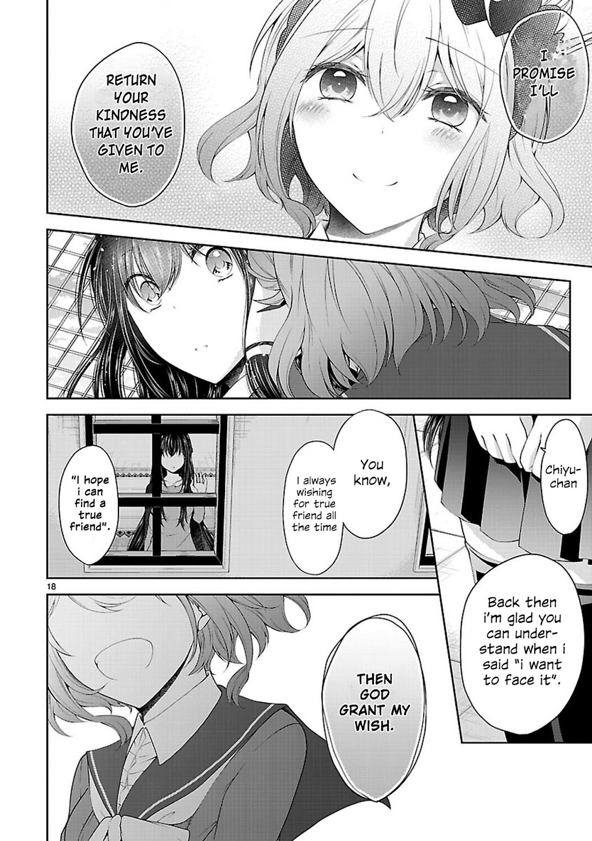 Hensokukei Quadrangle Chapter 20 page 18 - Chapter 20: Bouquet of Love