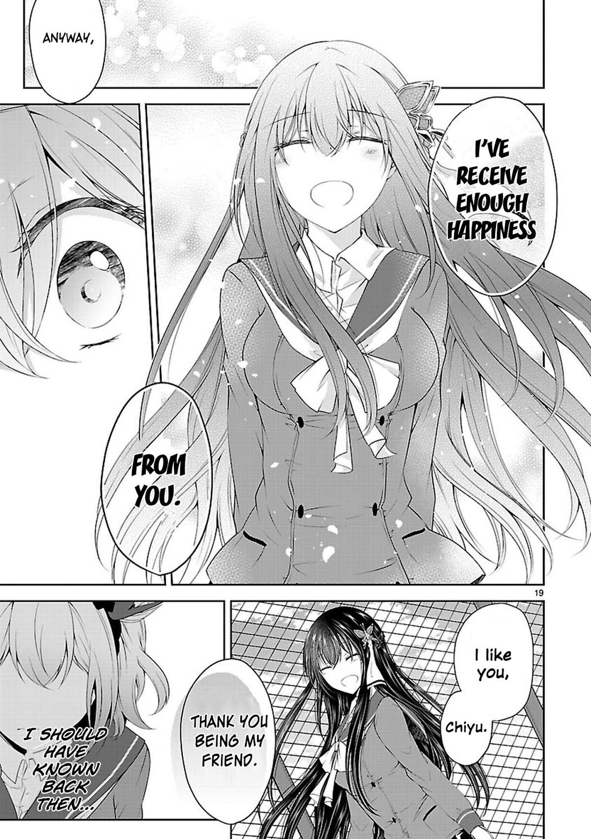 Hensokukei Quadrangle Chapter 20 page 19 - Chapter 20: Bouquet of Love