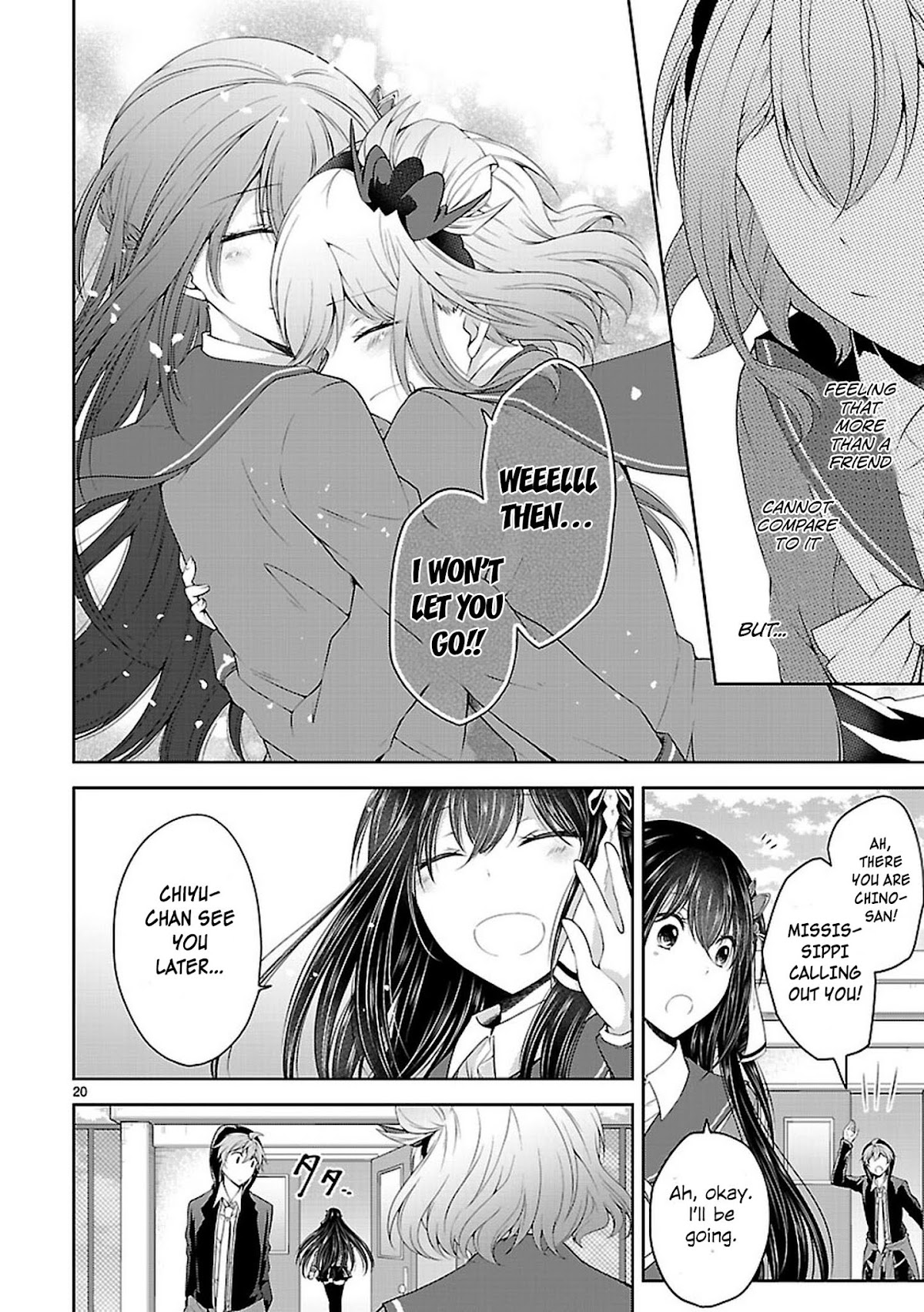 Hensokukei Quadrangle Chapter 20 page 20 - Chapter 20: Bouquet of Love