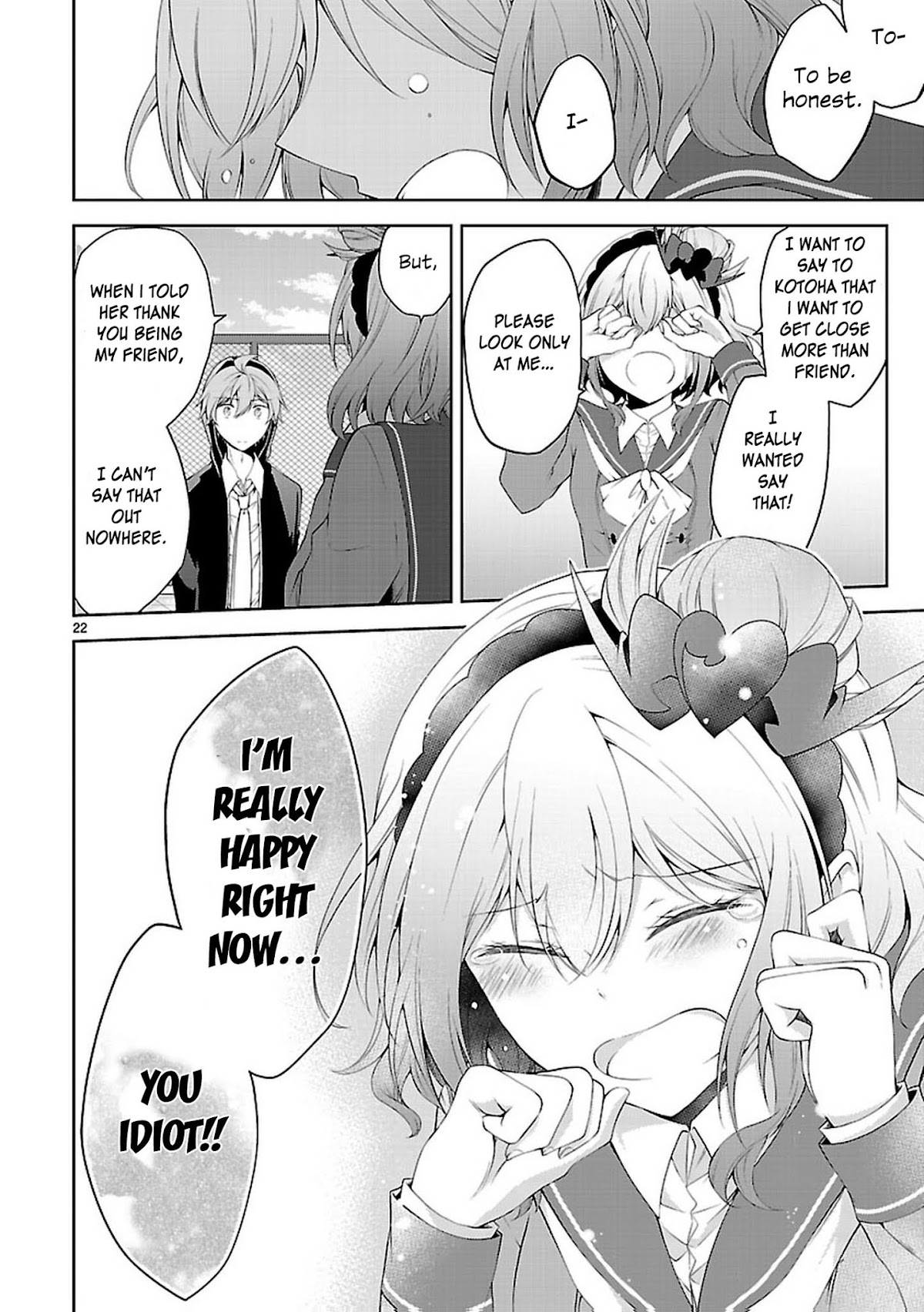 Hensokukei Quadrangle Chapter 20 page 22 - Chapter 20: Bouquet of Love