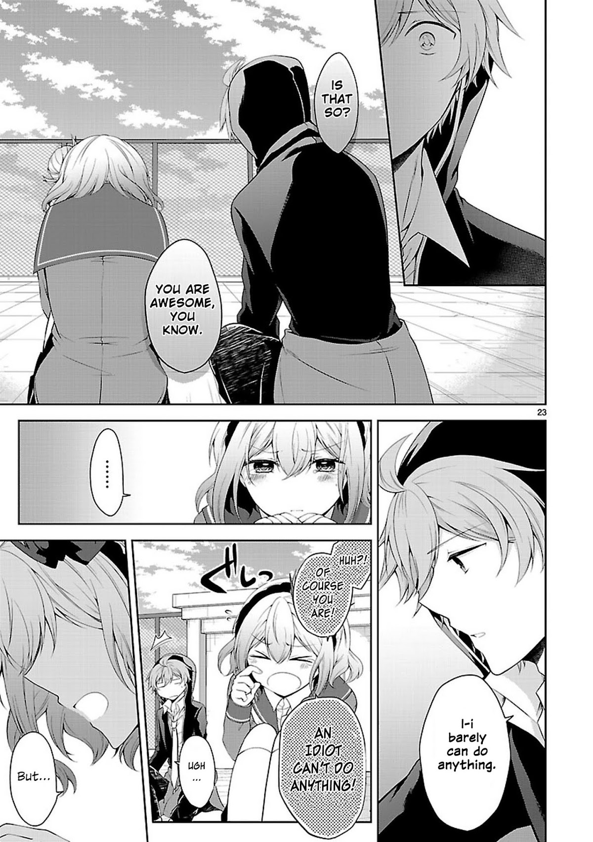 Hensokukei Quadrangle Chapter 20 page 23 - Chapter 20: Bouquet of Love