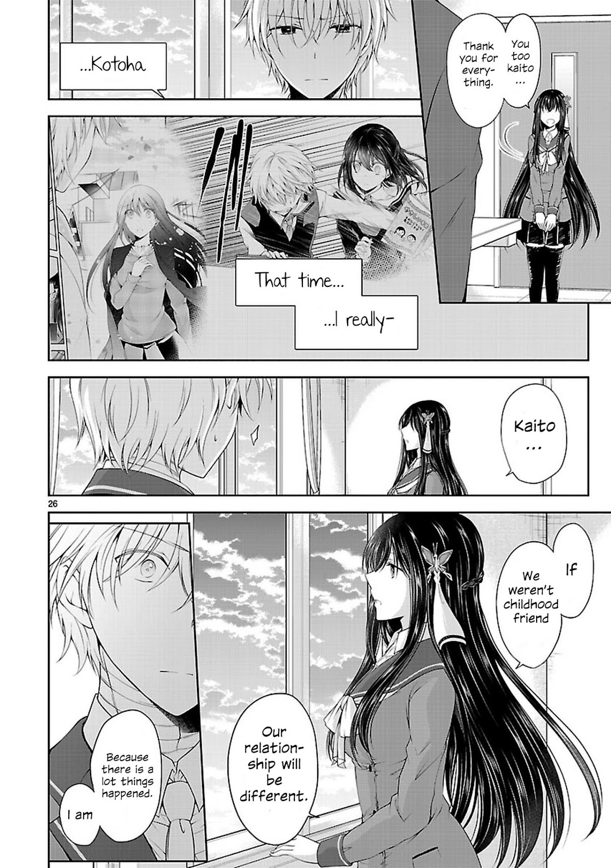 Hensokukei Quadrangle Chapter 20 page 26 - Chapter 20: Bouquet of Love