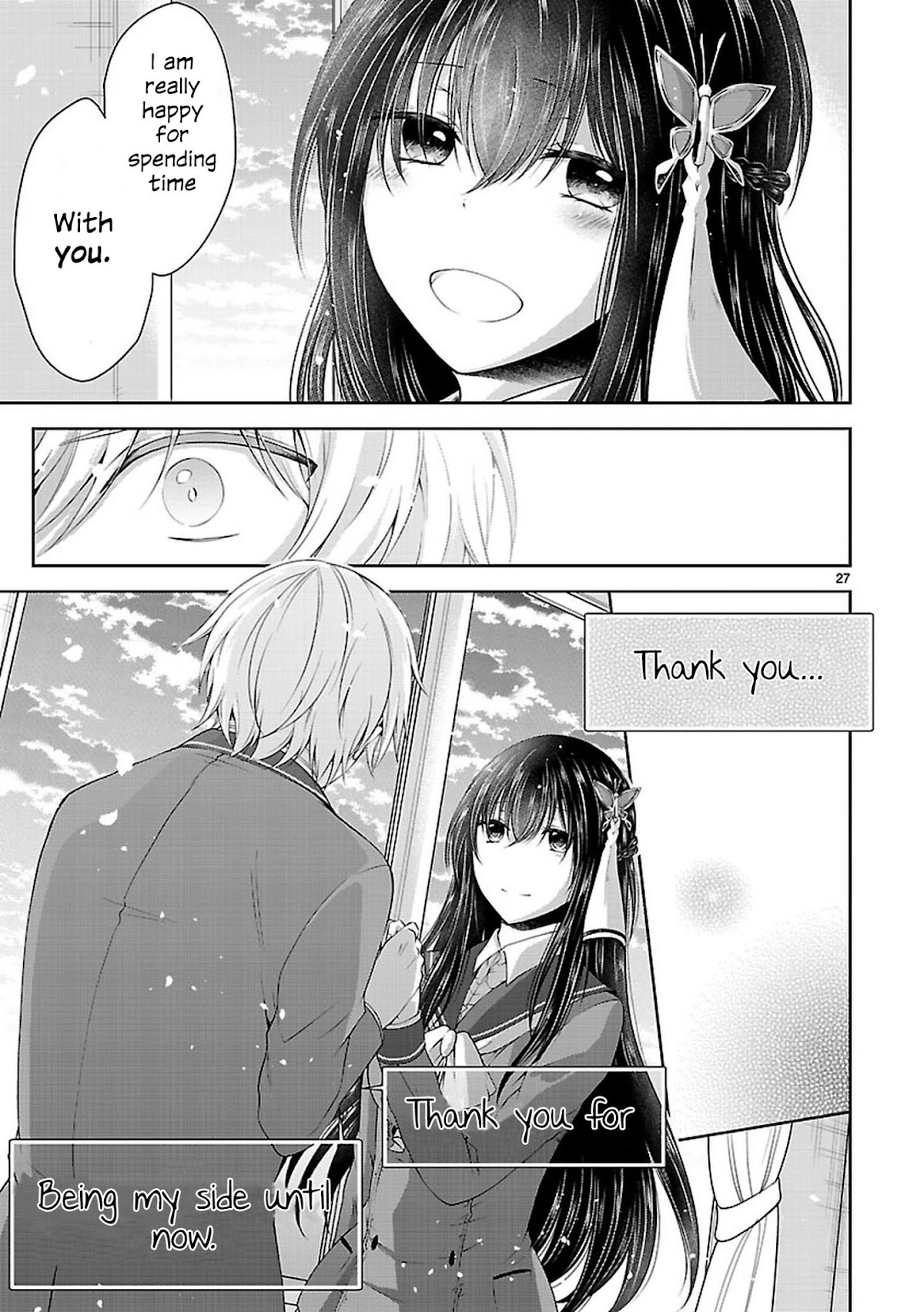 Hensokukei Quadrangle Chapter 20 page 27 - Chapter 20: Bouquet of Love