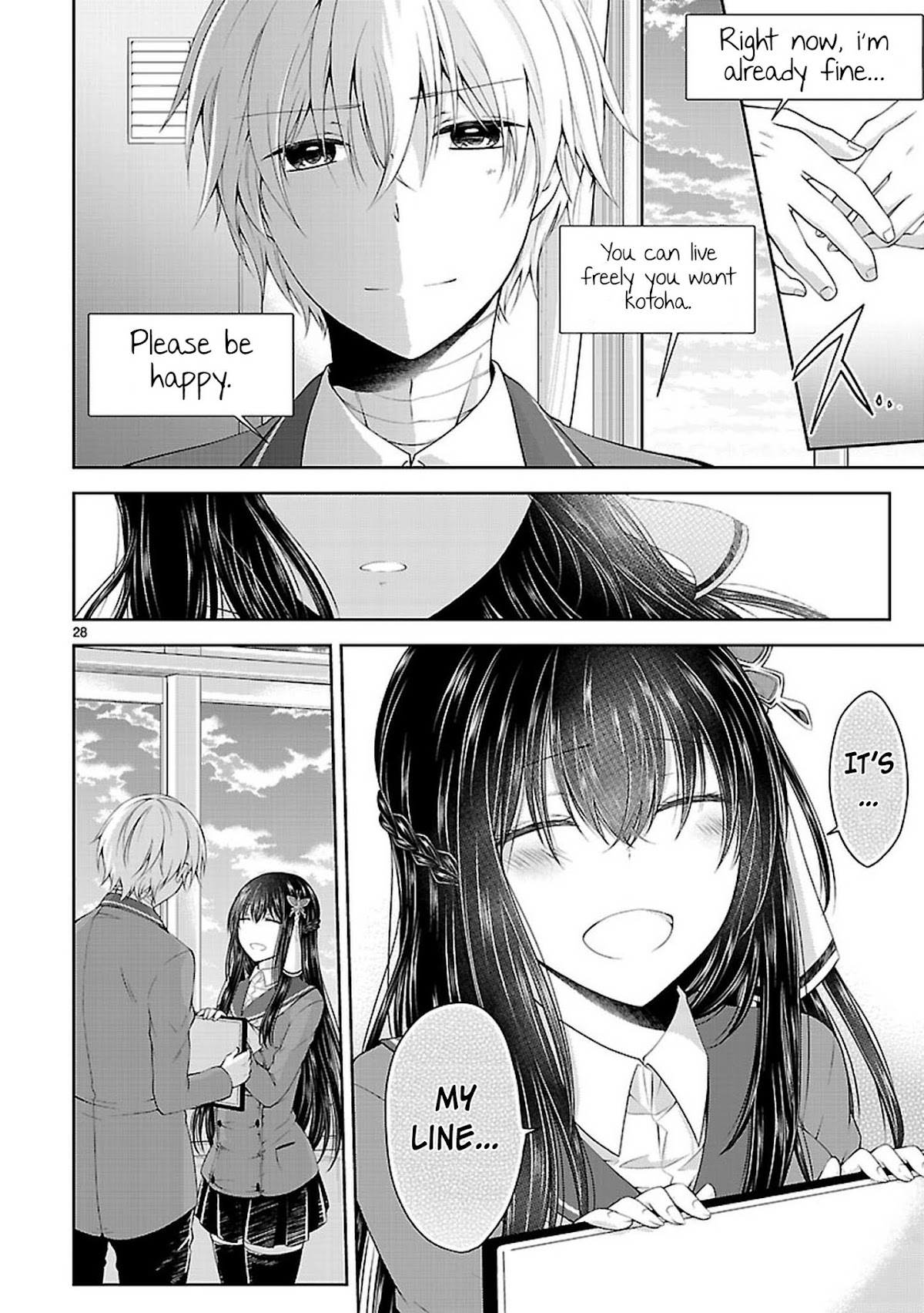 Hensokukei Quadrangle Chapter 20 page 28 - Chapter 20: Bouquet of Love