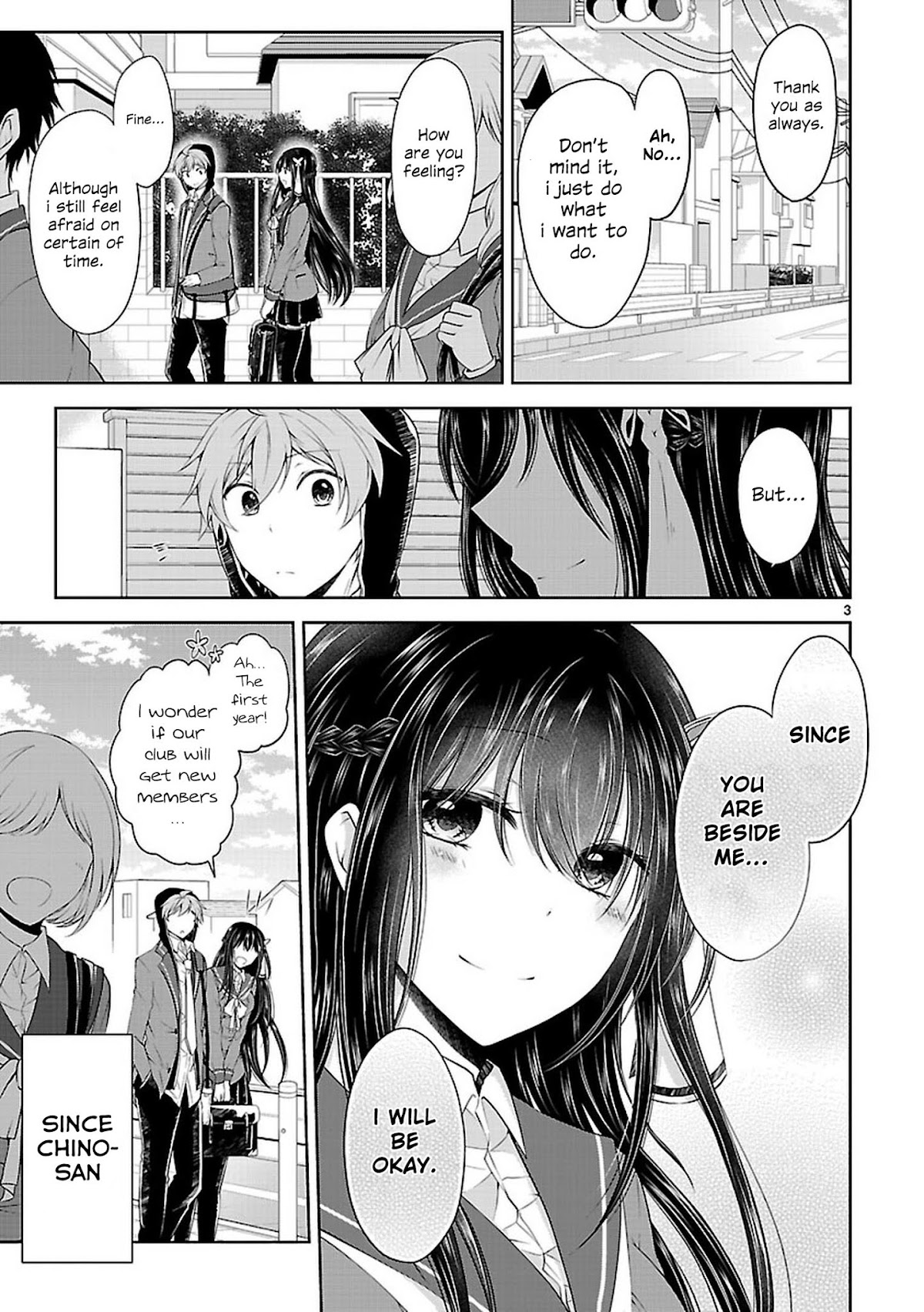 Hensokukei Quadrangle Chapter 20 page 3 - Chapter 20: Bouquet of Love