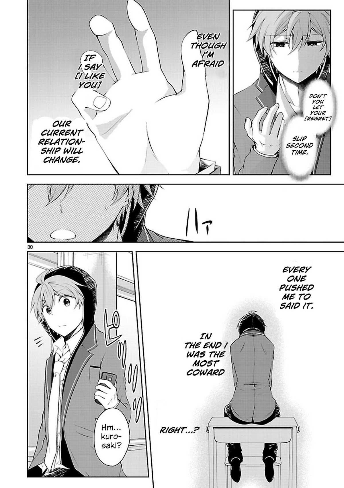 Hensokukei Quadrangle Chapter 20 page 30 - Chapter 20: Bouquet of Love