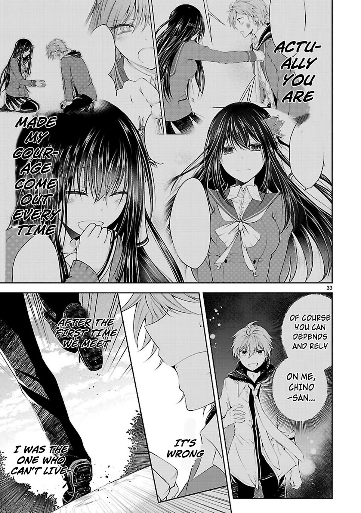 Hensokukei Quadrangle Chapter 20 page 33 - Chapter 20: Bouquet of Love