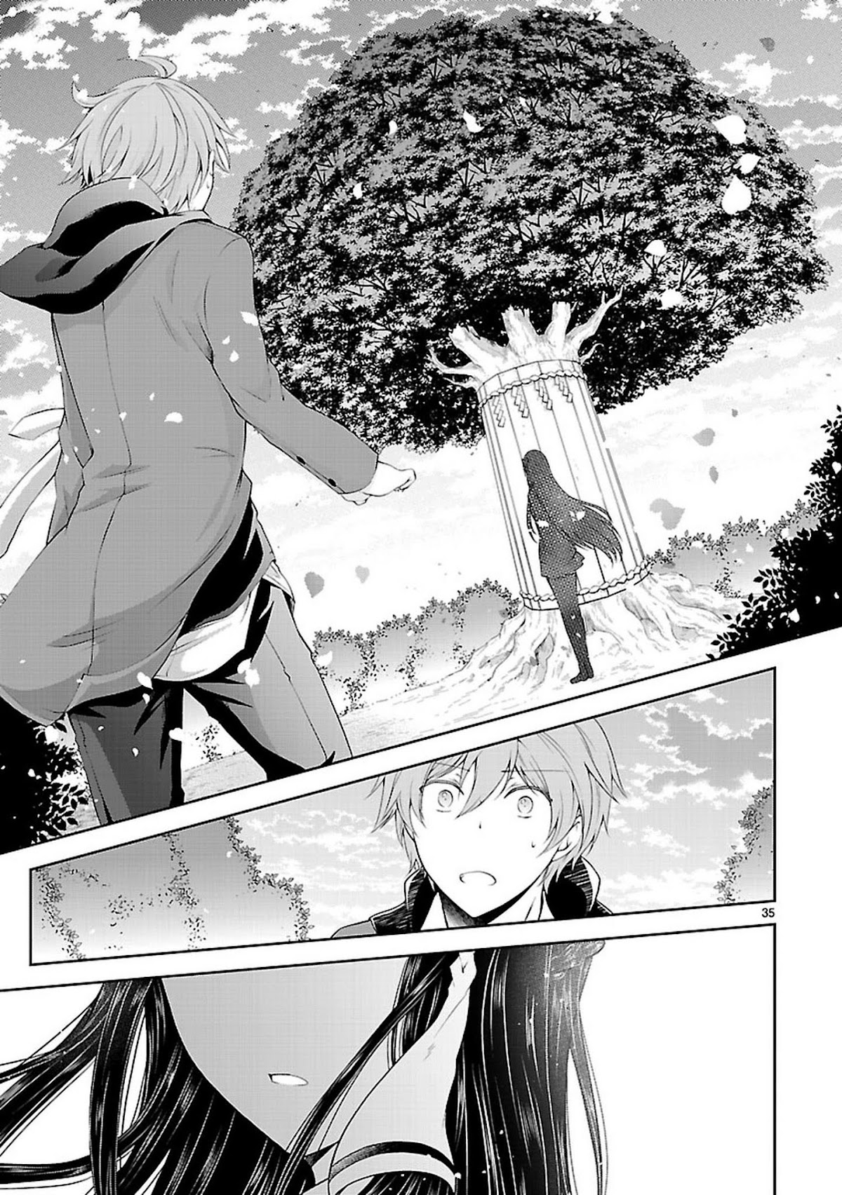 Hensokukei Quadrangle Chapter 20 page 35 - Chapter 20: Bouquet of Love