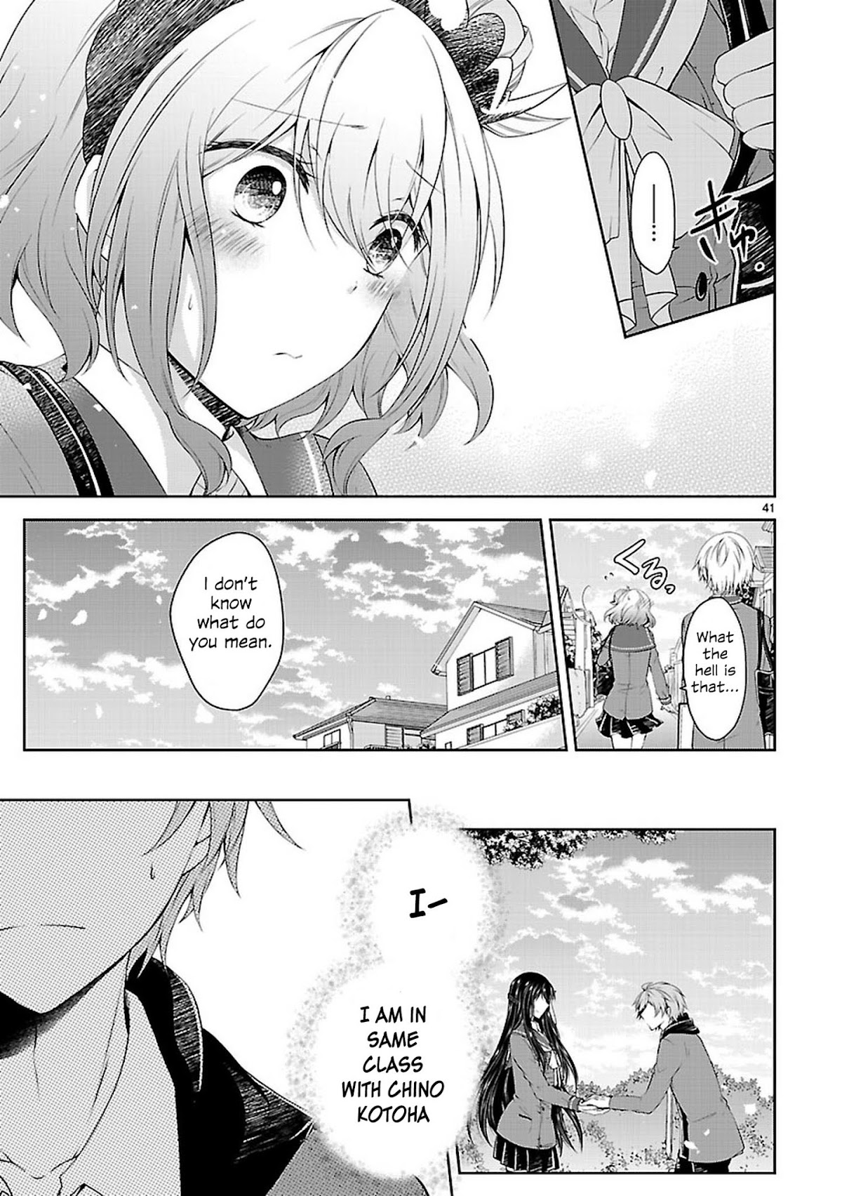Hensokukei Quadrangle Chapter 20 page 41 - Chapter 20: Bouquet of Love