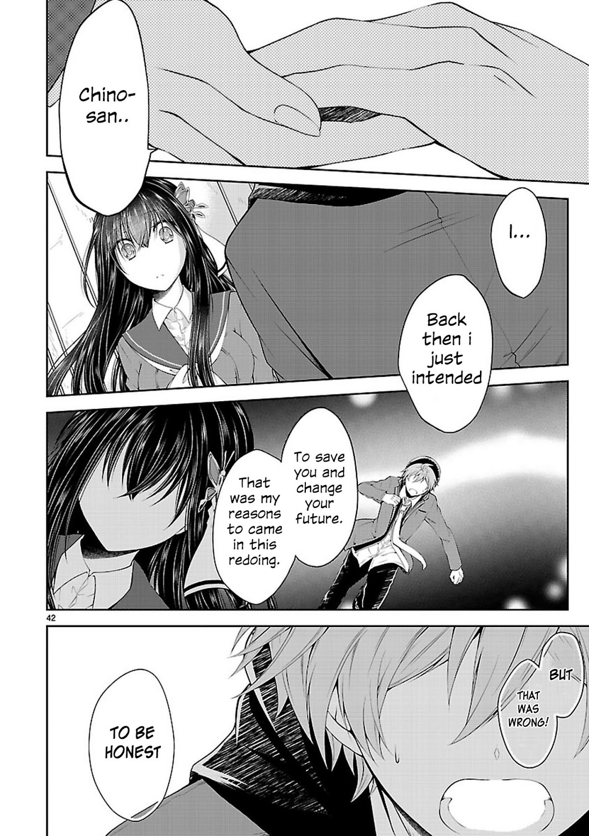 Hensokukei Quadrangle Chapter 20 page 42 - Chapter 20: Bouquet of Love