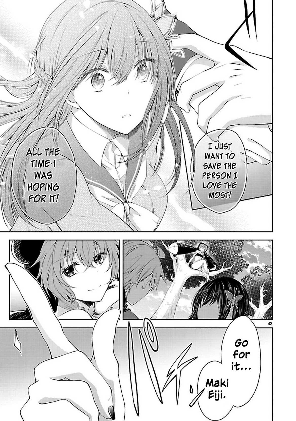 Hensokukei Quadrangle Chapter 20 page 43 - Chapter 20: Bouquet of Love