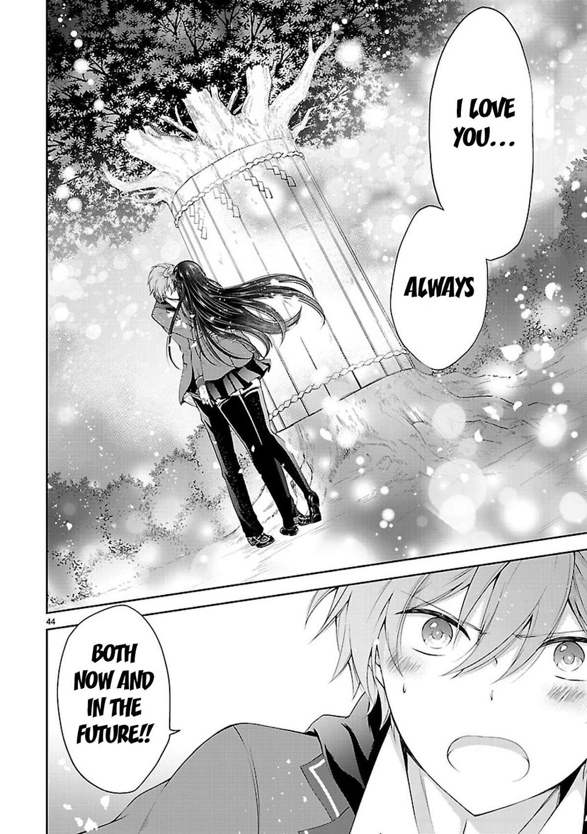 Hensokukei Quadrangle Chapter 20 page 44 - Chapter 20: Bouquet of Love