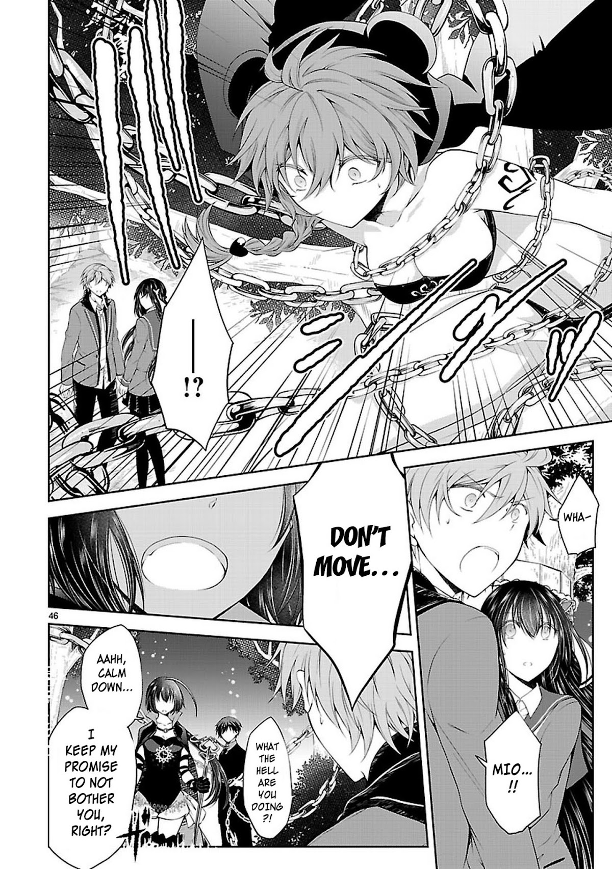 Hensokukei Quadrangle Chapter 20 page 46 - Chapter 20: Bouquet of Love