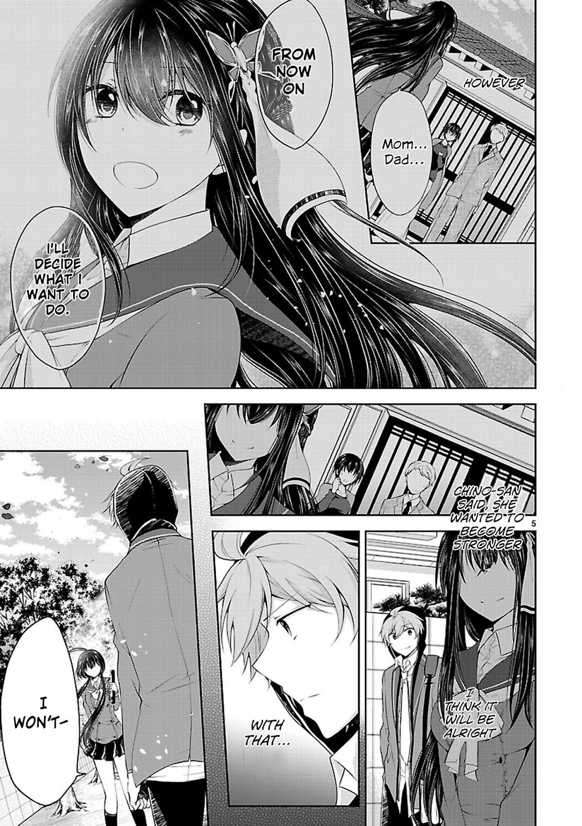 Hensokukei Quadrangle Chapter 20 page 5 - Chapter 20: Bouquet of Love
