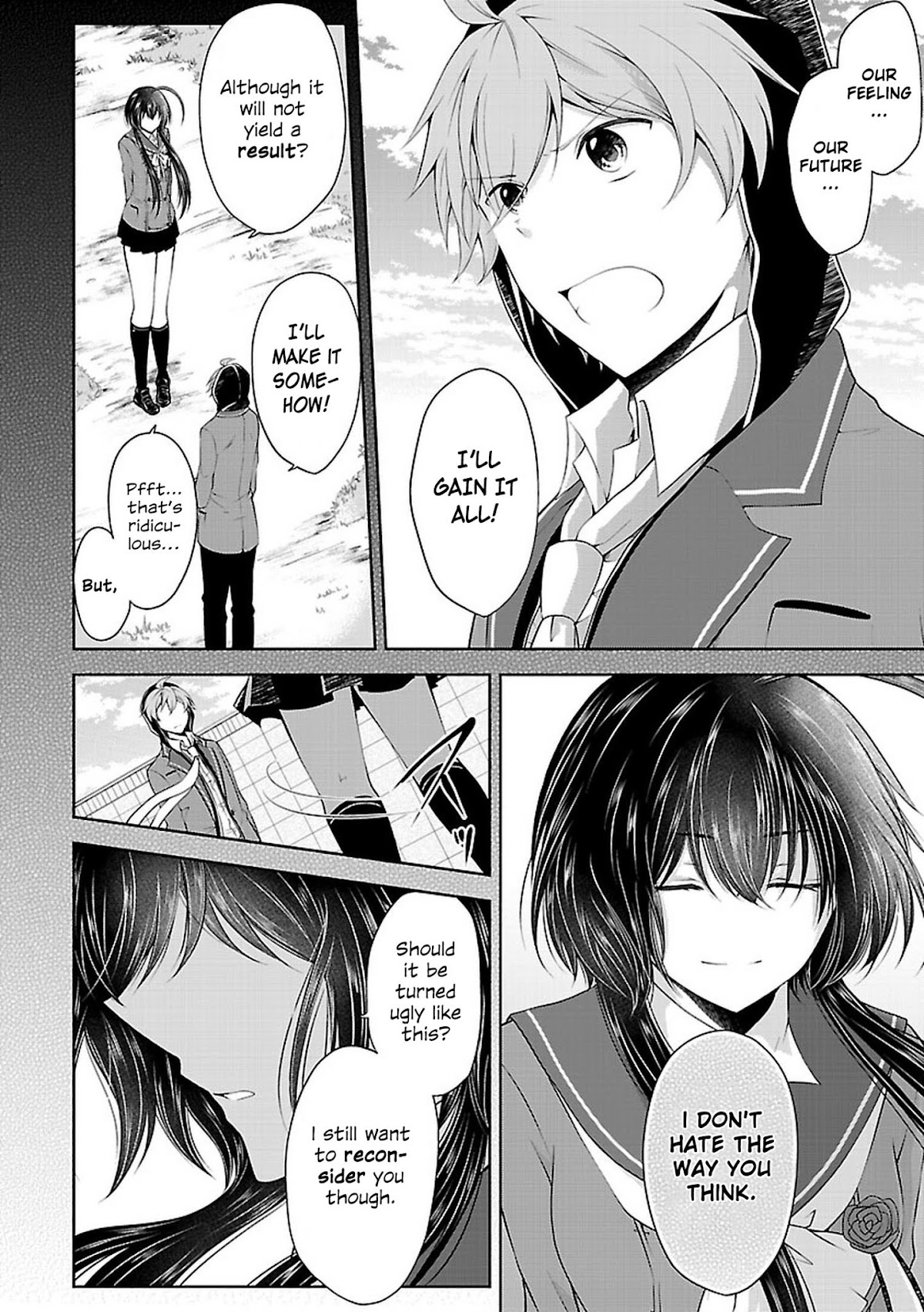 Hensokukei Quadrangle Chapter 20 page 8 - Chapter 20: Bouquet of Love