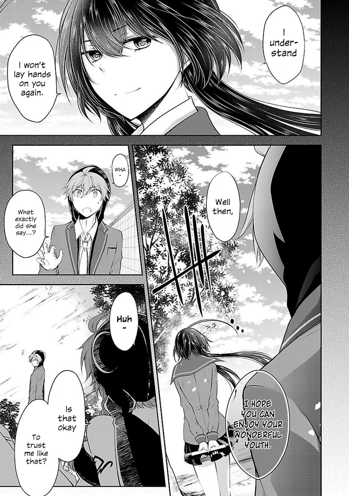 Hensokukei Quadrangle Chapter 20 page 9 - Chapter 20: Bouquet of Love