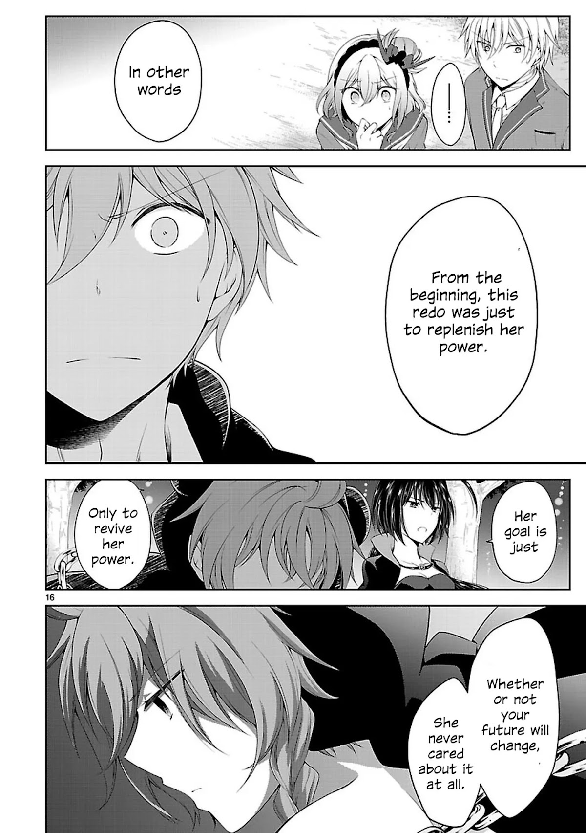 Hensokukei Quadrangle Chapter 21 page 15 - Chapter 21: And then, tomorrow [END]