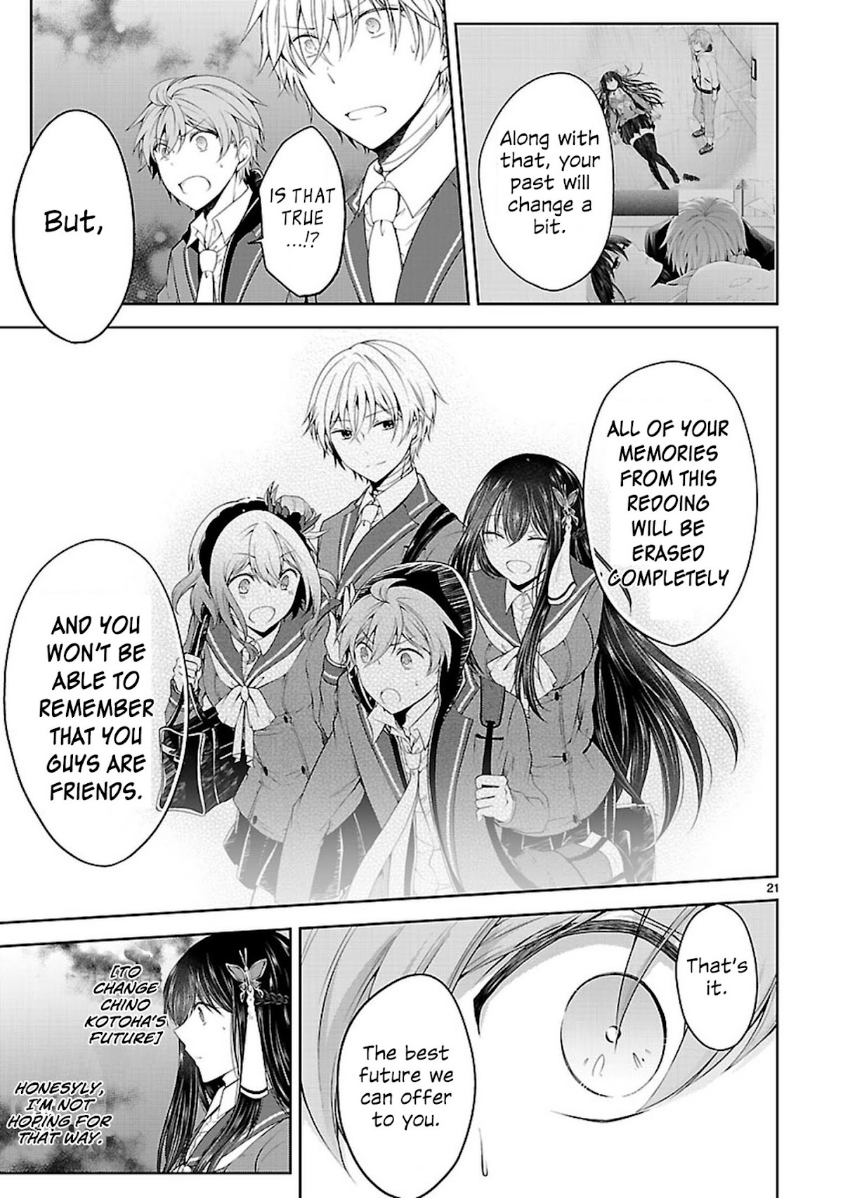 Hensokukei Quadrangle Chapter 21 page 20 - Chapter 21: And then, tomorrow [END]