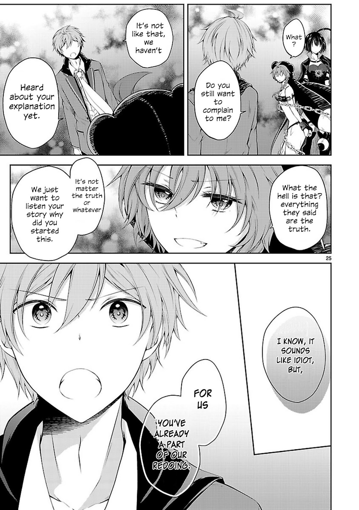 Hensokukei Quadrangle Chapter 21 page 24 - Chapter 21: And then, tomorrow [END]
