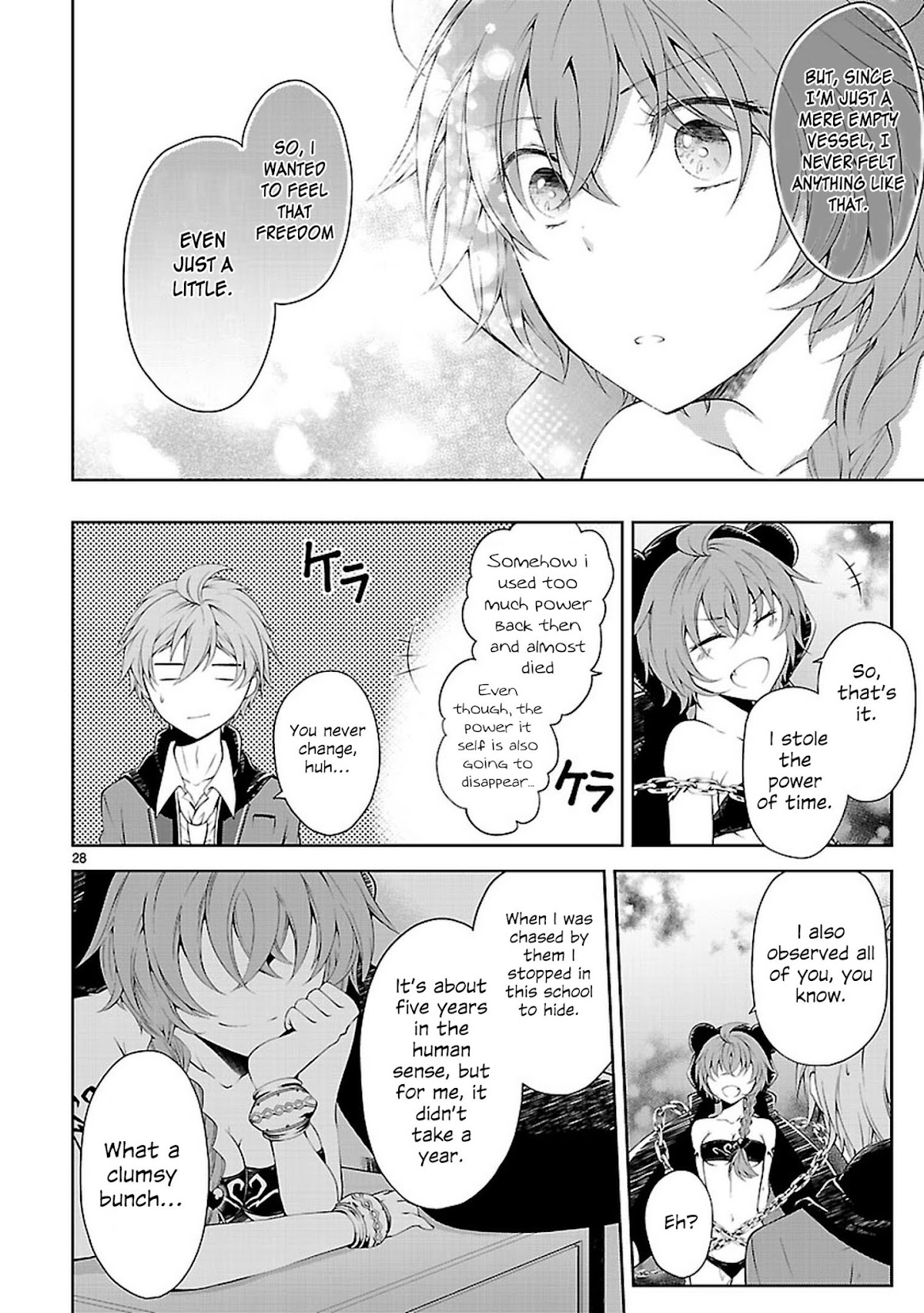Hensokukei Quadrangle Chapter 21 page 27 - Chapter 21: And then, tomorrow [END]