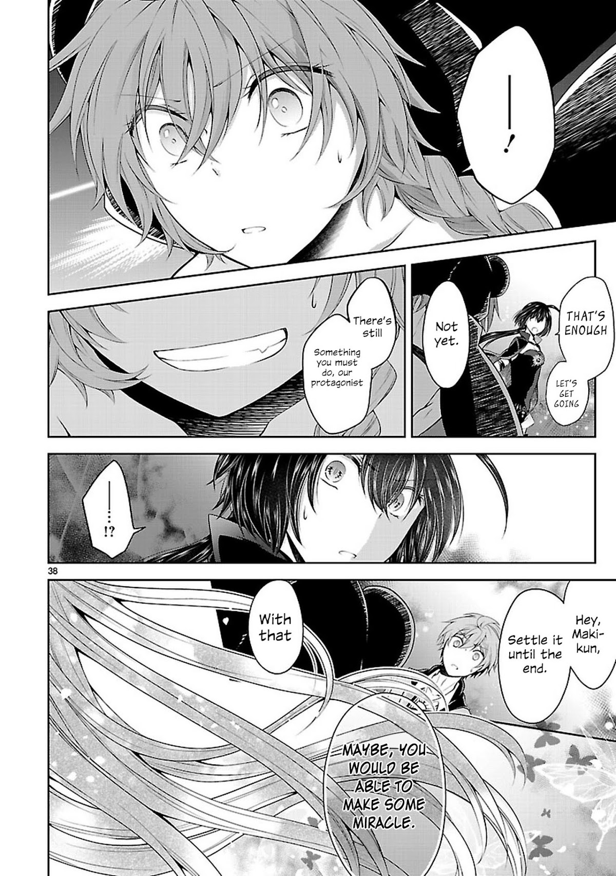 Hensokukei Quadrangle Chapter 21 page 37 - Chapter 21: And then, tomorrow [END]