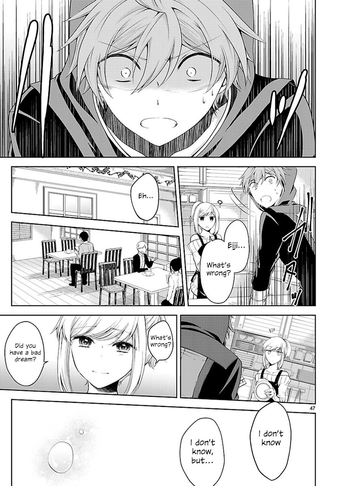 Hensokukei Quadrangle Chapter 21 page 46 - Chapter 21: And then, tomorrow [END]