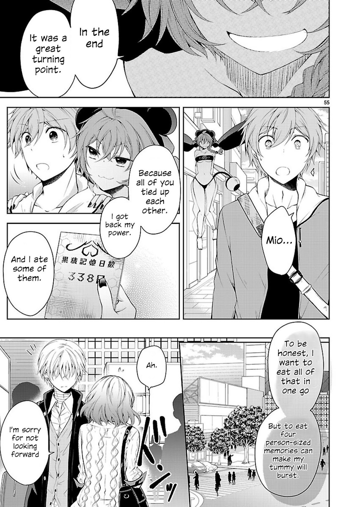 Hensokukei Quadrangle Chapter 21 page 53 - Chapter 21: And then, tomorrow [END]